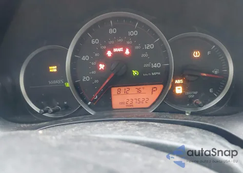 2014 Toyota Yaris Le (Tmc/Cbu Plant) из США, поврежденный, VIN JTDKTUD38ED596471